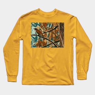 Black Billed Cuckoo Long Sleeve T-Shirt